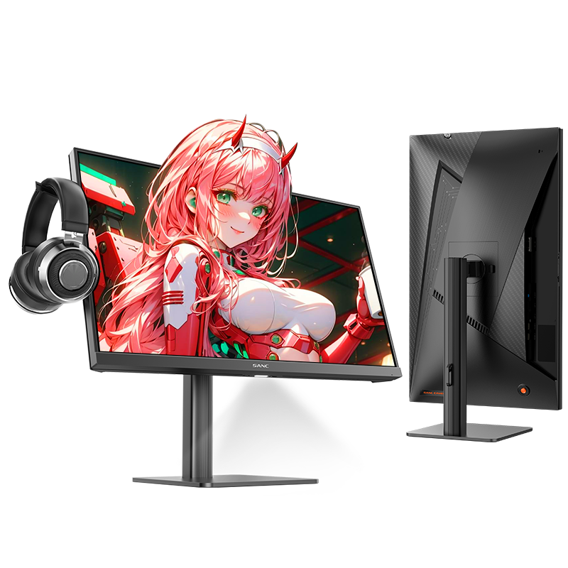限地区、plus:SANC盛色24.5英寸超频260Hz硬件低蓝光 FastIPS电竞显示器 耳机挂架小夜灯电脑屏幕 N50Pro6升降支架版 483.65元