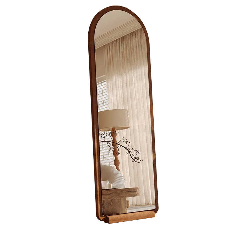 安爾雅全身鏡落地鏡家用輕奢高級鏡子女宿舍臥室壁掛貼墻試衣穿衣鏡子