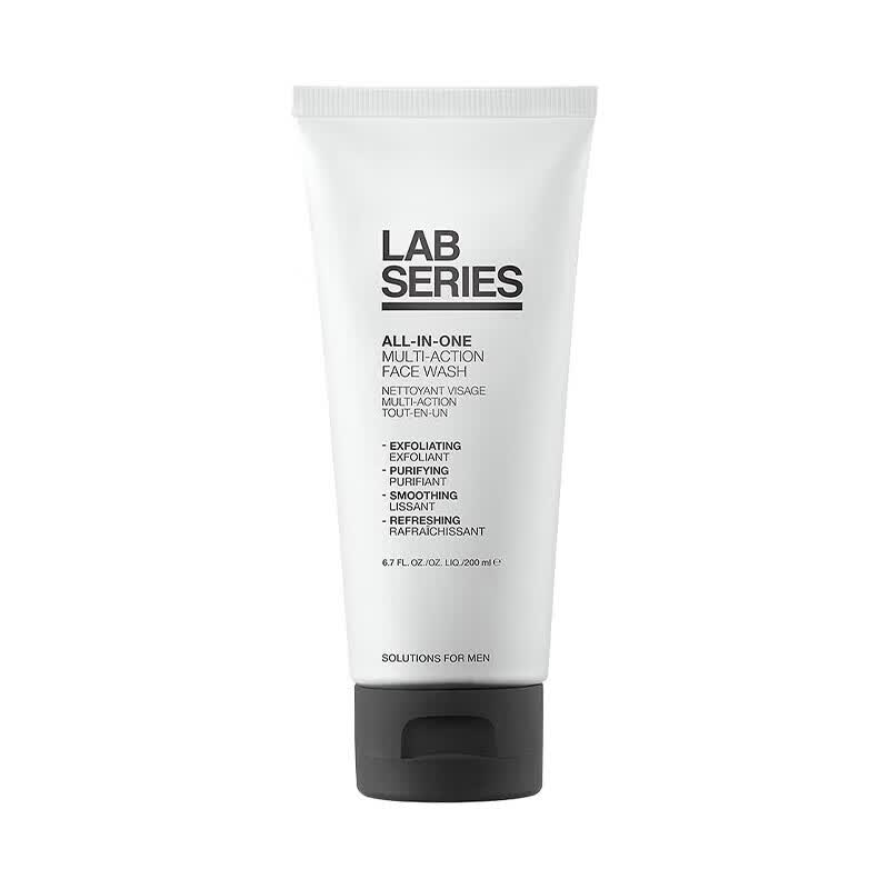 朗仕（Lab series）多功能柔珠洁面乳100ml(男士洗面奶去角质预防黑白头深层清洁) 多功能洁面200ml