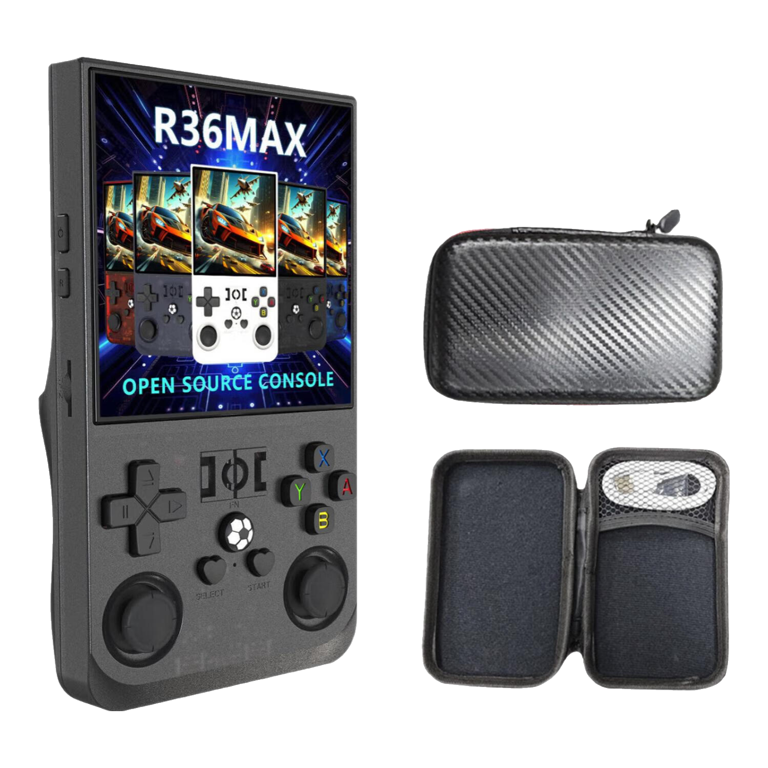 R36S MAX4.0 ����������˫ҡ���ƻ� ͸�� 128G ���İ�