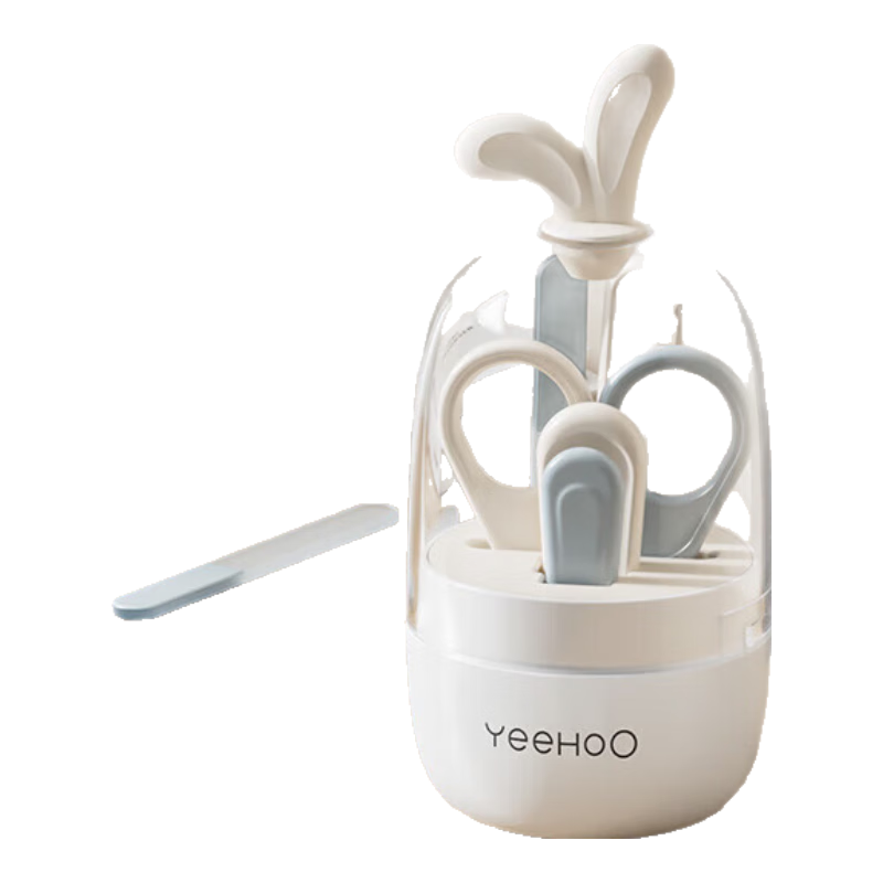 英氏嬰兒磨甲器初新生寶寶專用指甲刀打磨防夾肉兒童護理 小兔子