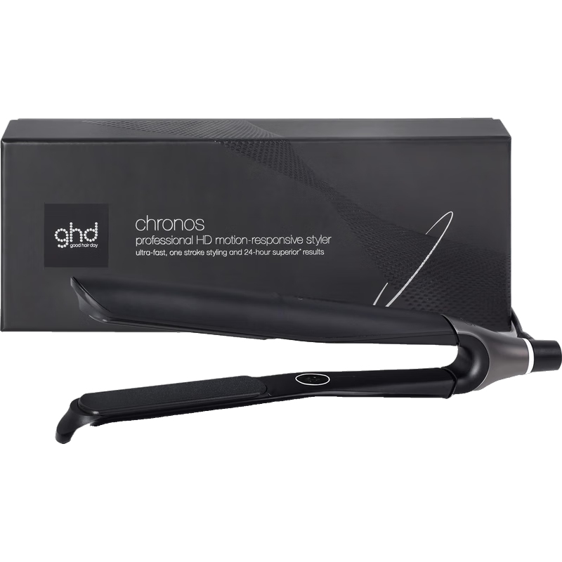 ghd Chronos 智能造型直板夹卷发棒 恒温直卷发两用 不伤发 快速持久定型 减少毛躁亮泽头发 拉直发器