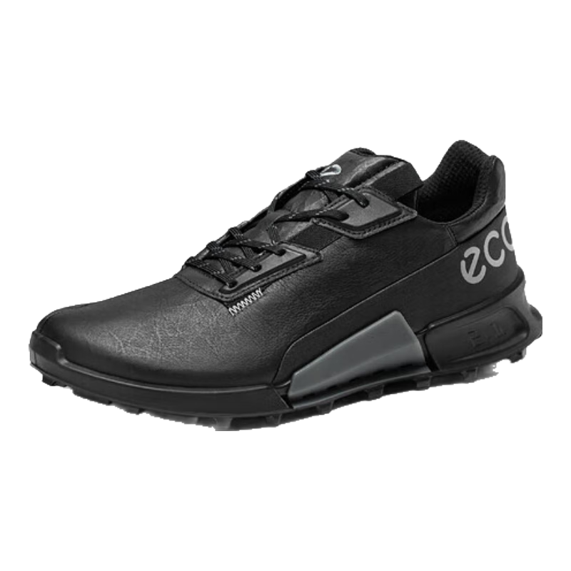 爱步（ECCO）BIOM 2.1户外运动鞋 抓地耐磨跑鞋登山休闲鞋男鞋 健步越野 黑色82285401001 40