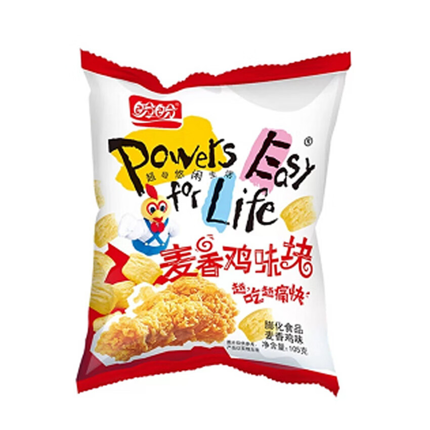 other新日期105g麦香鸡味块32包整箱薯片膨化零食商超休闲食品 实发32