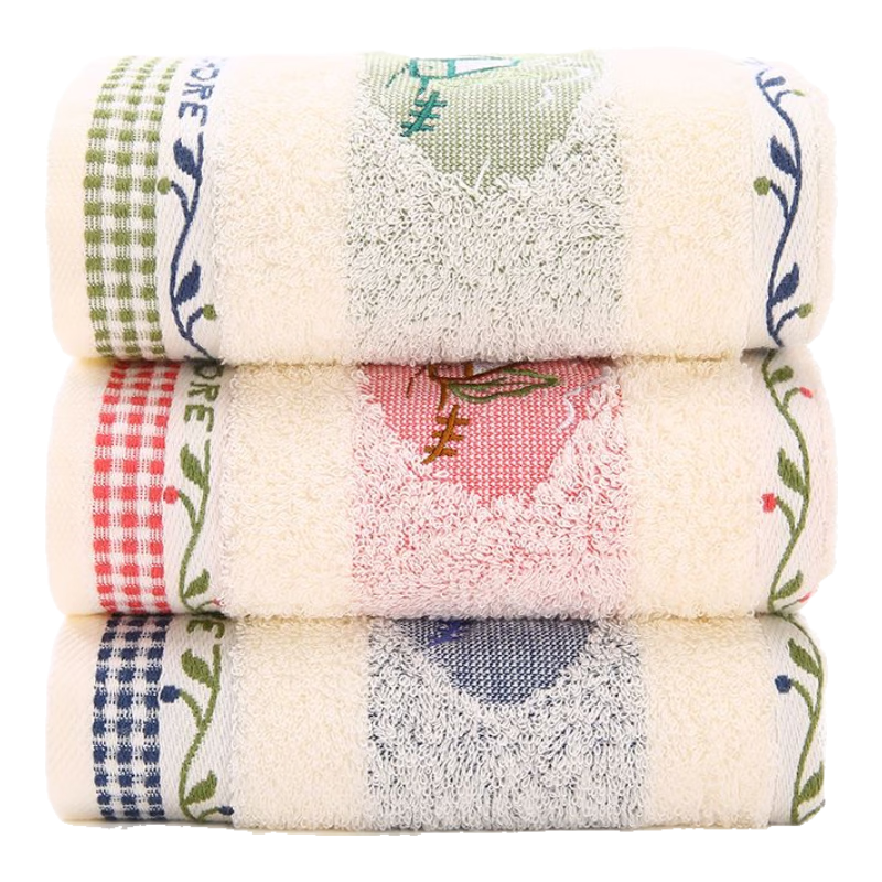 ���ڲ��������ë������A��3��װϴ����ë��100%���޳�����ˮ��Ů���¼Ӻ�ë�� ��+��+�� 68*34cm 3�� 19.9Ԫ