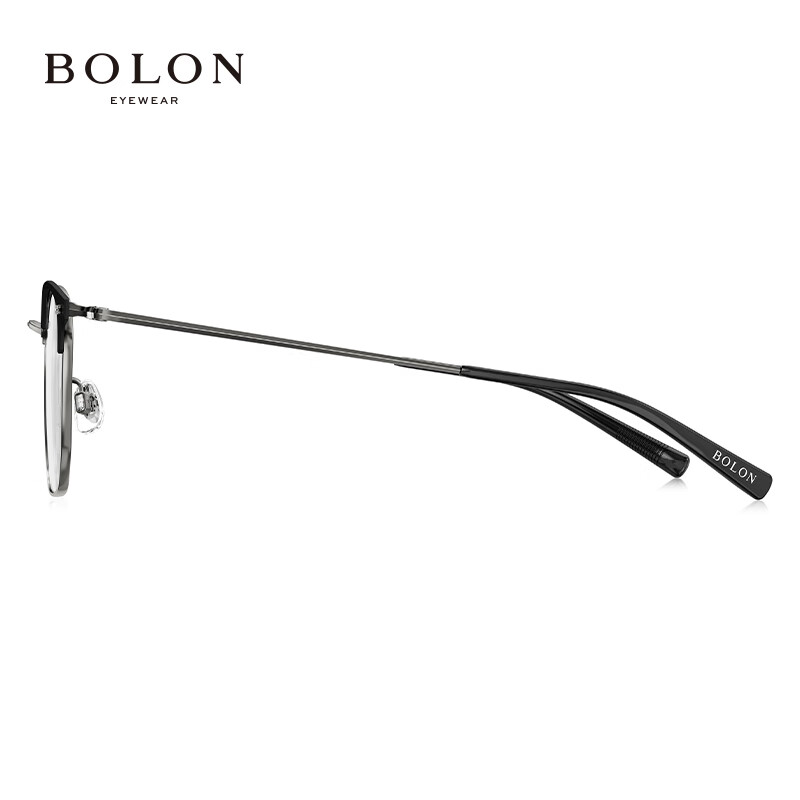 暴龙（BOLON）近视眼镜框 男士轻盈商务眉架 暴龙眼镜 BA7010 精选 B11-深枪色 【单框无忧试戴】此项仅单框-如需镜片可自行选配