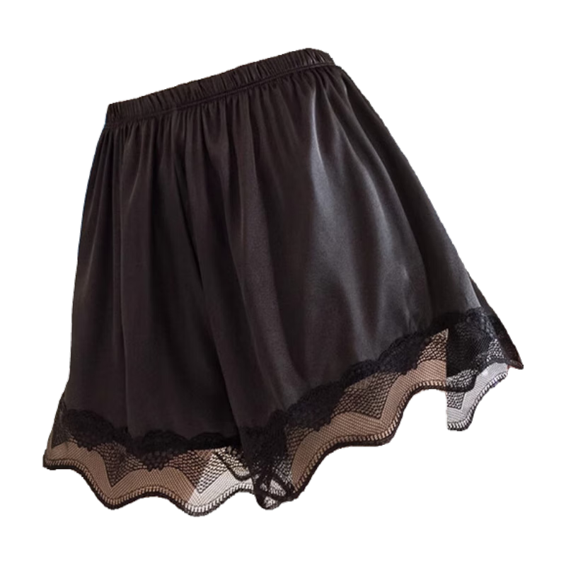 百亿补贴:俞兆林安全裤女2025夏季冰丝薄款防走光可内搭大码白色宽松仙女打底短裤 黑色 【超薄冰丝透气款】 L 【推荐80-120斤】54.2元拍4件(合13.55元/件)