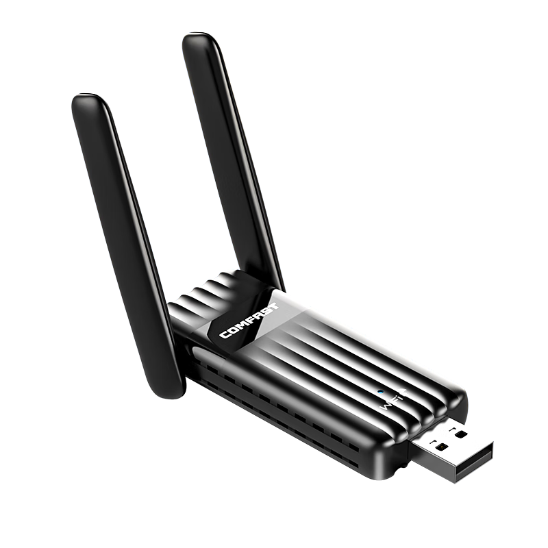 COMFAST WiFi6����USB������������5.3����һ���ø�����˫���� ̨ʽ���ʼǱ�����WiFi���շ����� CF-943F