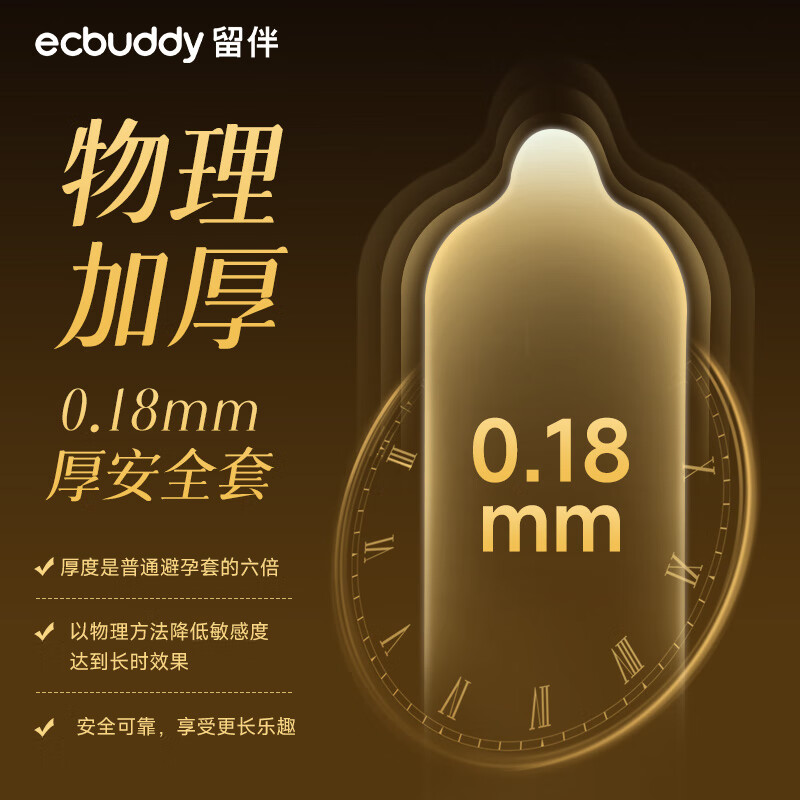 留伴避孕套玻尿酸安全套延时持久避孕套成人情趣用品情趣套套 超值组合【32只】延时30只+赠2只+湿巾*2