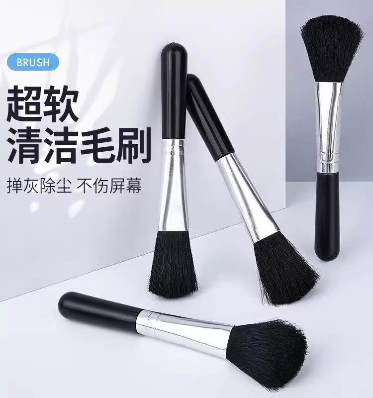 膜鹿堂相机用毛刷盲盒模型除尘毛刷清洁积木粘土相机镜头清灰扫灰软毛工 清洁软毛刷-1个装