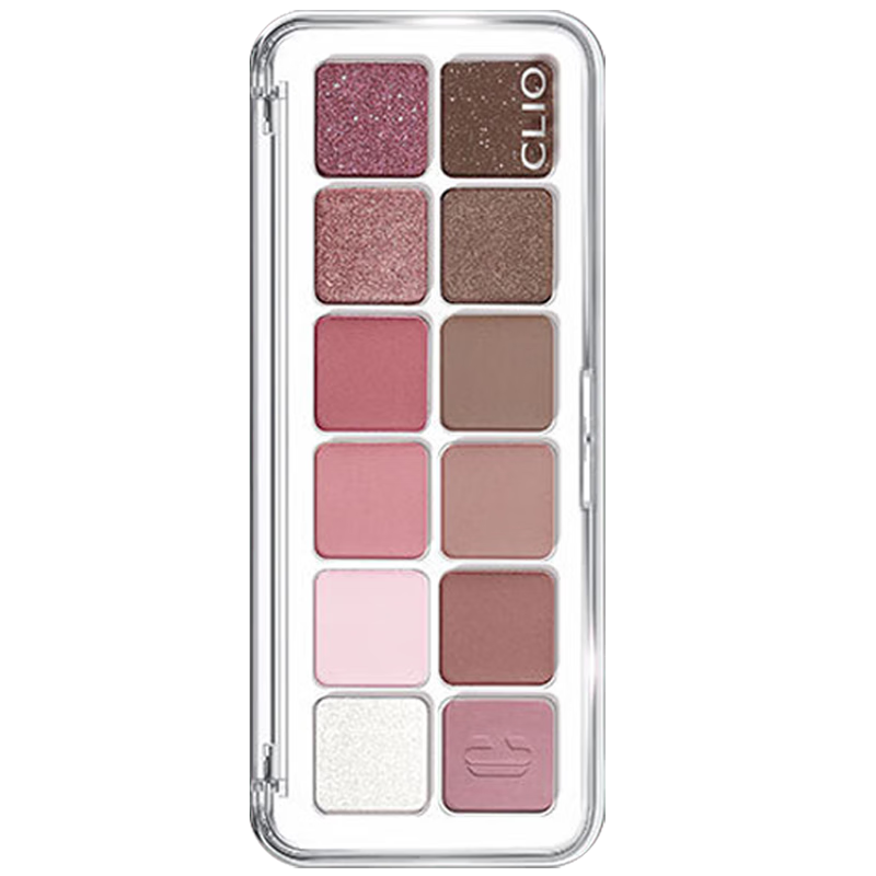 珂萊歐（CLIO）星沙12色眼影盤自然顯色日常05 蝴蝶仙子0.6g*12 【售完下柜】