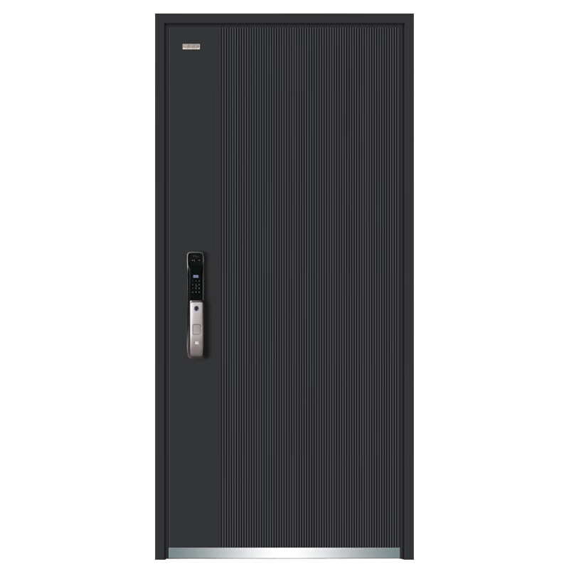 神將甲級4級防盜門(mén)家用進(jìn)戶(hù)門(mén)安全門(mén)入戶(hù)門(mén)大門(mén)子母門(mén)高明吉利 2050*960外開(kāi)單門(mén)+人臉掌靜脈指紋鎖