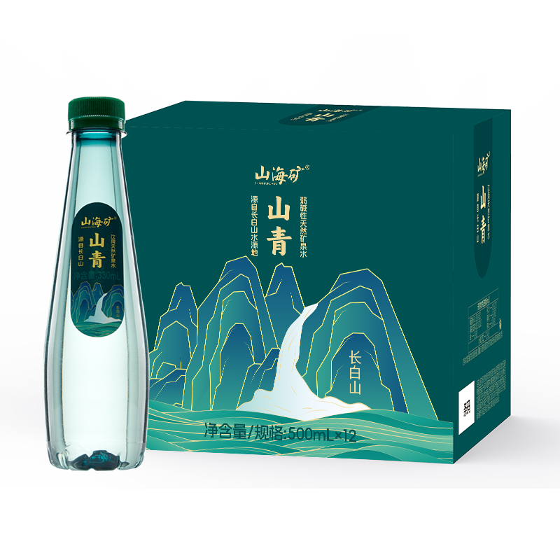 ɽ���� ��ɽ��������Ȼ��Ȫˮ ���ƫ���ὡ������ˮ 500ml*12ƿ���� 19.8Ԫ