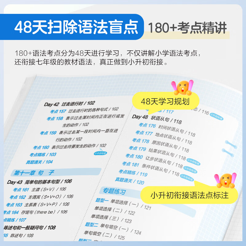 2026新书上市】星火英语初中英语语法120张小纸条英语语法专项练习专练每天一练讲练结合初中英语语法全解大全初中语法专项训练语法词典书 初中英语语法120张小纸条【讲练结合赠视频课】