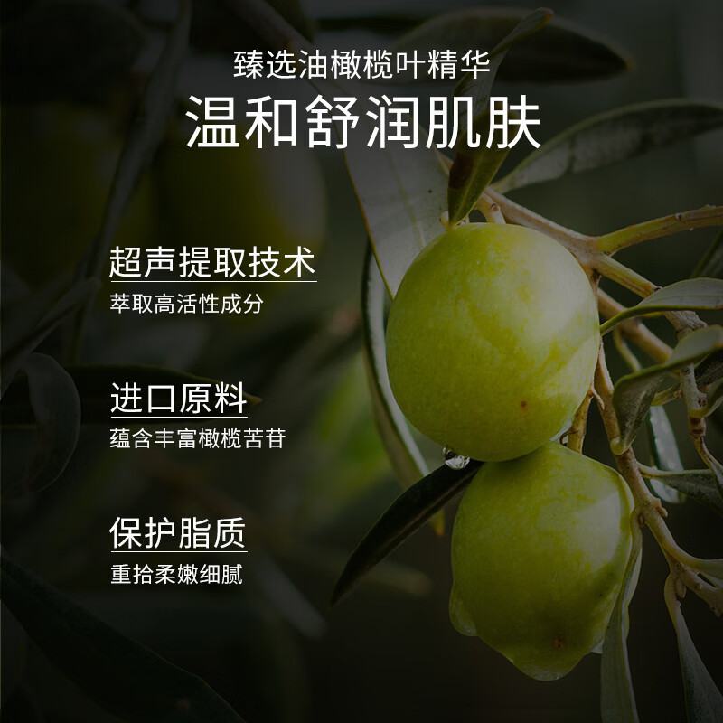 溪木源油橄榄舒润肌肤面膜改善干燥面膜贴送男女礼物 油橄榄面膜10片