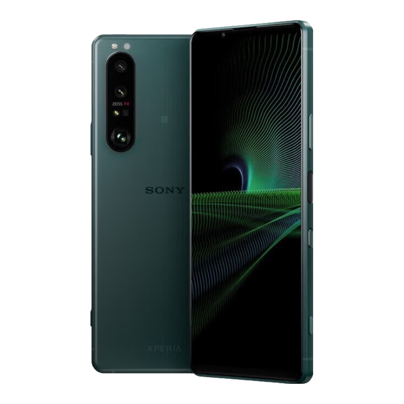索尼（SONY）Xperia 1 III 超清4K高刷屏幕手機 馬克三代 X1iii 全網通5G 雙卡雙待 專業(yè)拍照 3.5mm耳機孔 綠色 港版系統(tǒng) 12GB+512GB
