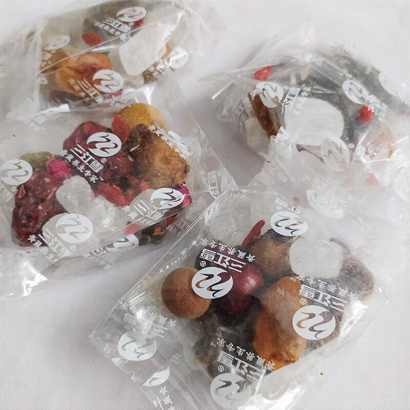 三江雪八宝茶500g盒装原味菊花玫瑰黑枸杞冲泡盖碗茶三炮台青海特产送礼 八宝茶四盒共2000g(送礼袋)