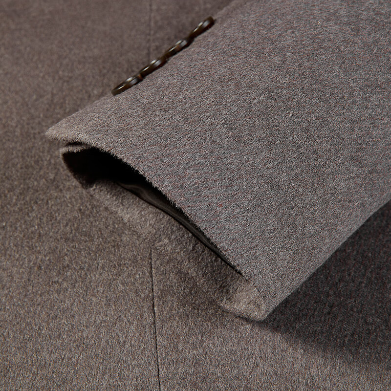 雅戈尔【桑蚕丝+羊毛】西装男25秋冬新款商务休闲单西外套顺毛柔软高端 浅咖VXXX215148XLA 175B 175/100A （推荐75-80公斤）