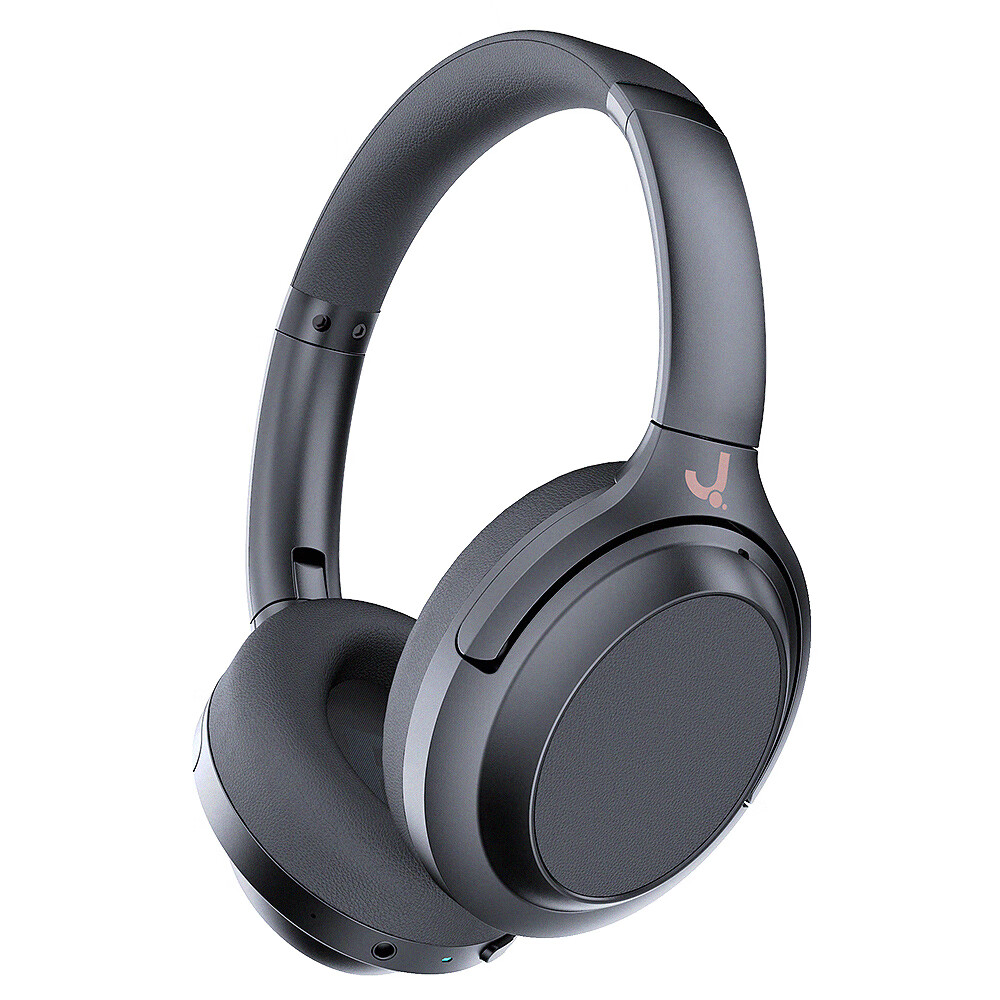 J（匠子）发烧级高品质蓝牙头戴耳机40mm大动圈单元ANC主动降噪通透模式多设备连接高通芯片 BN928双馈主动降噪 黑色