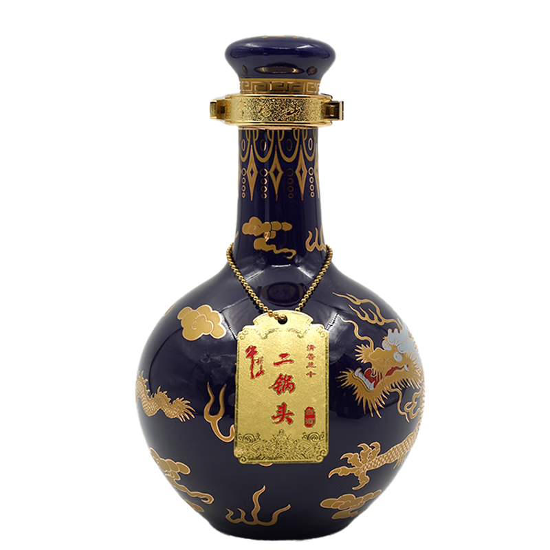 牛栏山二锅头53度 蓝龙 清香型白酒清香三十百年牛栏山白酒礼盒装 53度 1250mL 1盒