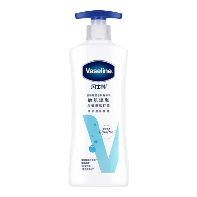 凡士林身體乳大白罐400ml敏感肌溫和修護 保濕滋潤男士女士通用