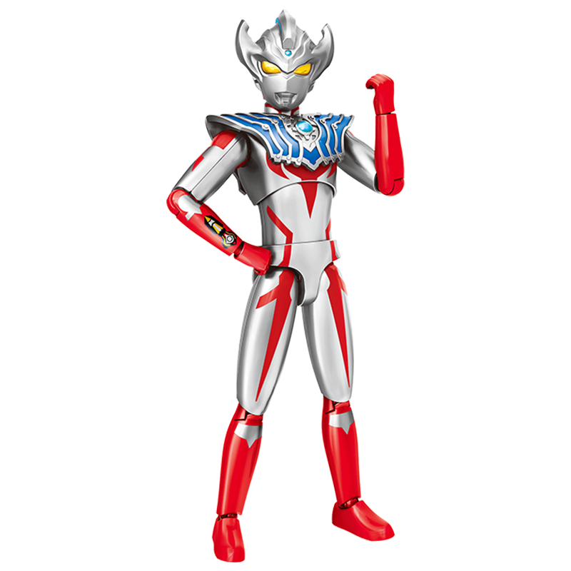 启蒙积木玩具奥特曼儿童拼装男孩生日礼物 经典款泰迦奥特曼K75065