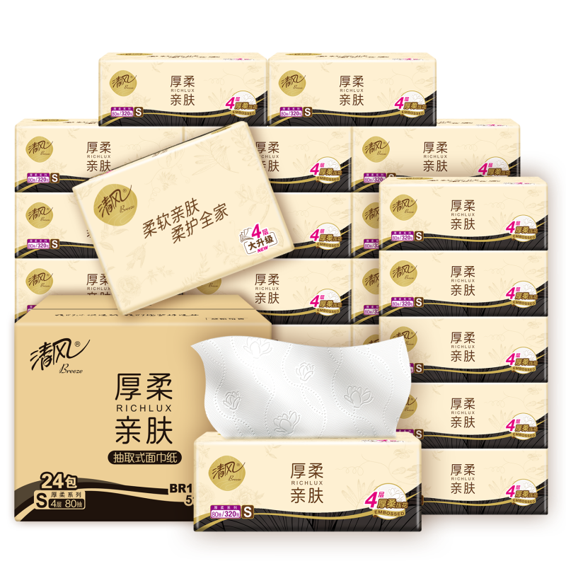 ��� ��ֽ����ͽ�ֽ ��װ˿�� 4�� 80��*24�� ����װ 29.9Ԫ(����ȯ)