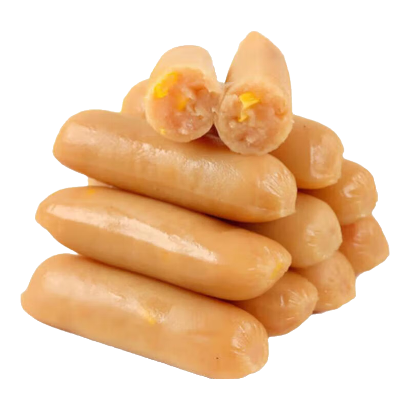 火腿肠玉米热狗肠儿童香肠即食零食小吃夜宵泡面拍档 香辣香脆肠 5袋尝鲜装