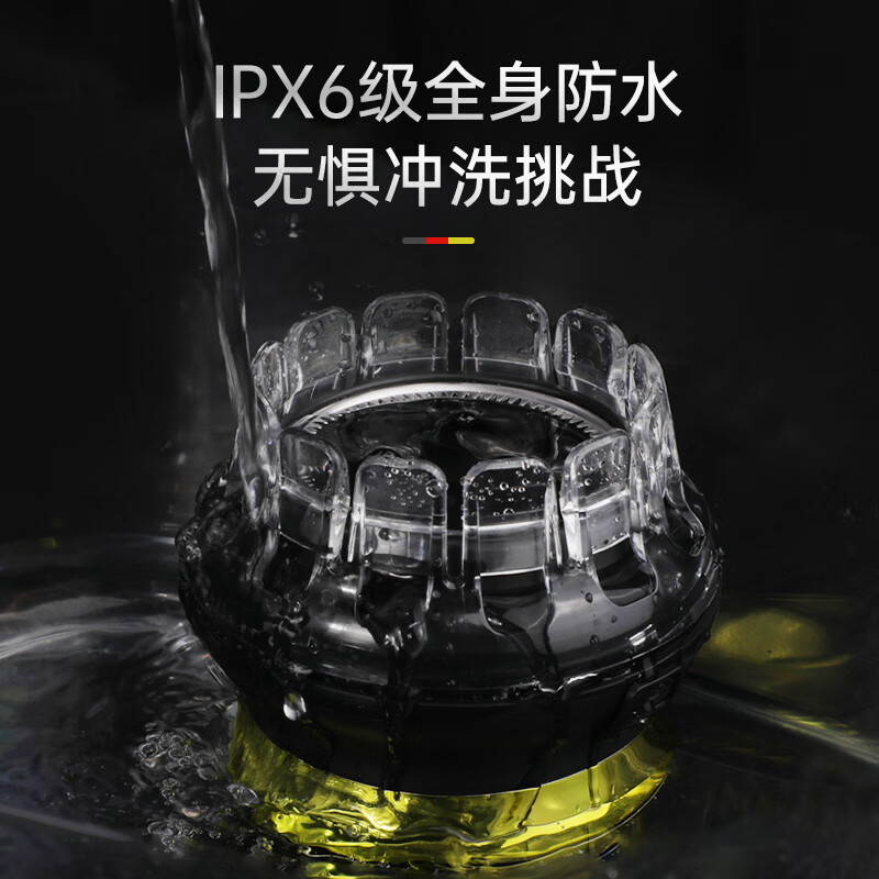 飒望德国理发器男士剃光头神器自助理发器理发店专用理发推剪成人刀头男士电动大功率剃须刀刮光头神器 鎏金色【理发三件套】 充插两用