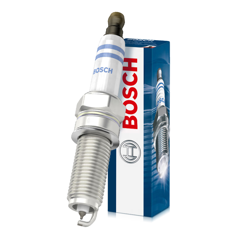 博世（BOSCH）雙鉑金火花塞5523四支奧迪A3A1A4L/Q3Q2L/明銳速派昕動(dòng)柯珞克Yeti