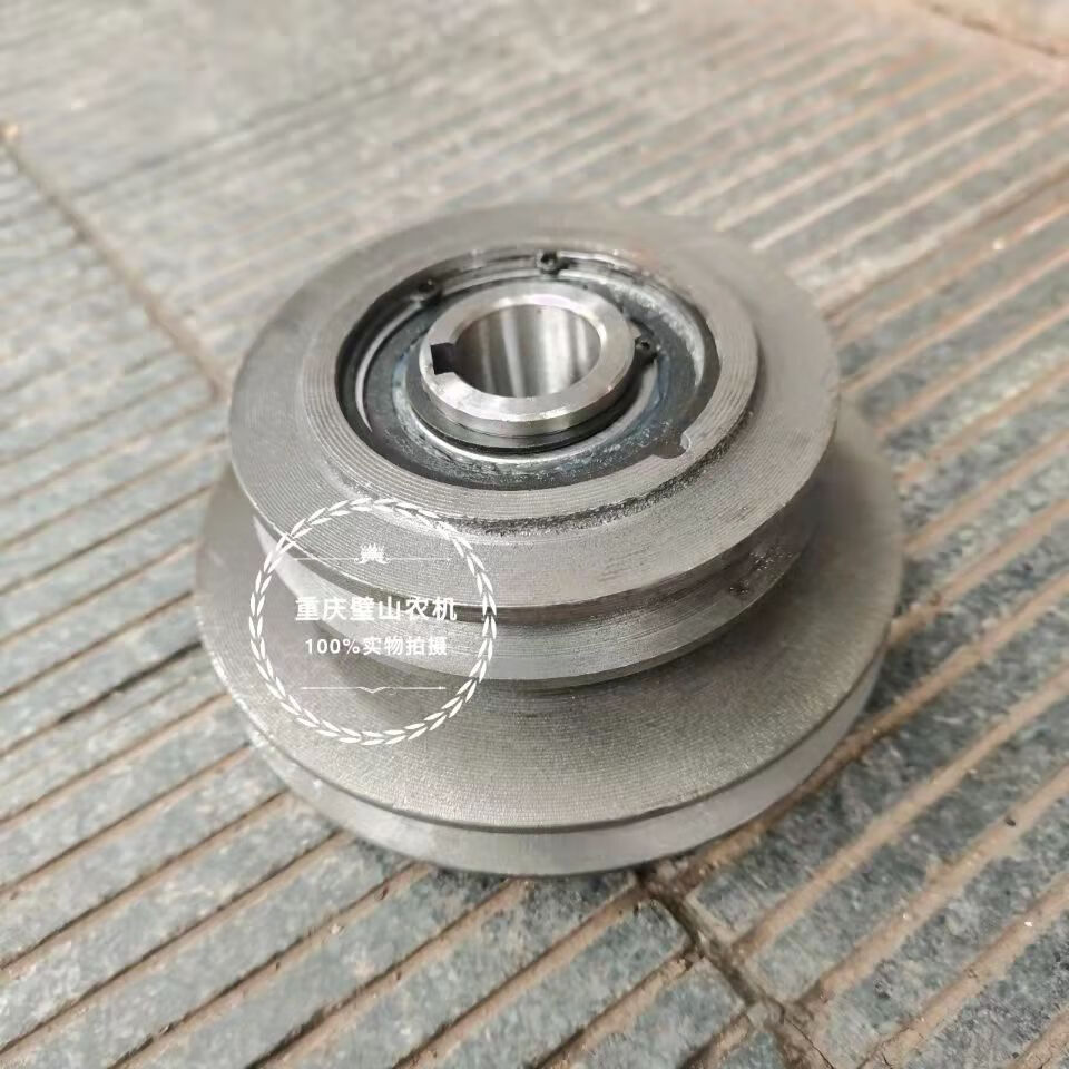傻瓜打米机原装两槽离合轮配件皮带盘原装全自动电机正反转离合轮