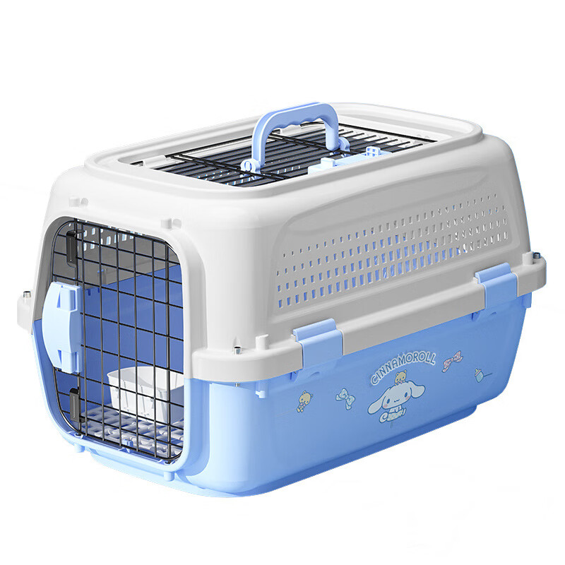 航空箱猫狗笼子出行便携车载猫包 天窗款-小号10斤内猫犬-送挂碗