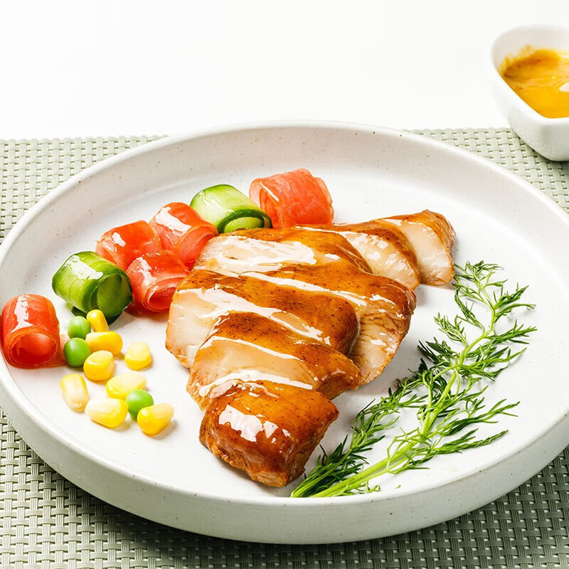 优形（ishape）【任意选购10件】鸡胸肉生鲜鸡肉开袋即食速食充饥饱腹鸡肉零轻食 沙拉鸡胸肉奥尔良100g*1