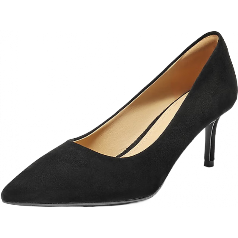 ������Belle�����Ÿ߸���ЬŮ2025�����̳�ͬ����Ƥ����ͨ�ڵ�Ь3O412CQ5 ��ɫ 40