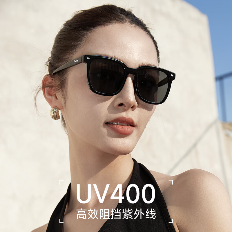 Ŀ��EYEPLAY��̫����Ů������Ӷ���ī���пɶ��ƽ���̫���� 41008S Ħ�Ǻڡ��޶�����Ƭ��