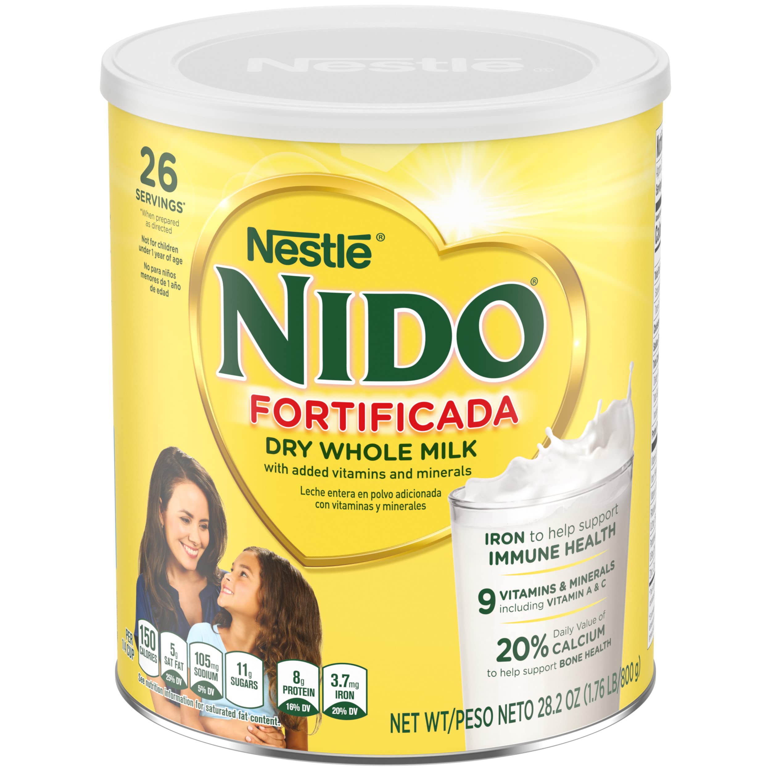 NIDO Nestlé 雀巢 Nido Fortificada 即溶全脂奶粉