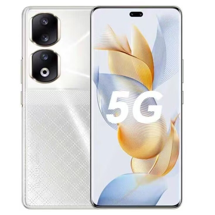 HONOR 荣耀 90 Pro 5G手机 12GB+256GB 星钻银 第一代骁龙8+