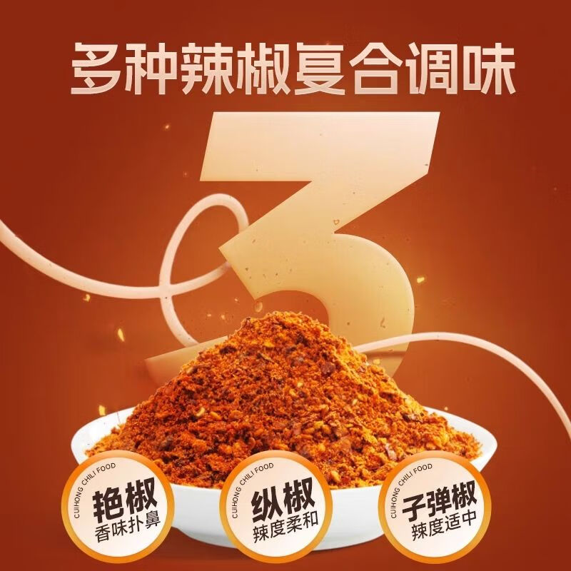 翠宏香辣碟蘸料辣椒面2g小包装外卖四川红油火锅串串烧烤干碟 【家庭常备】香辣蘸料450g*2
