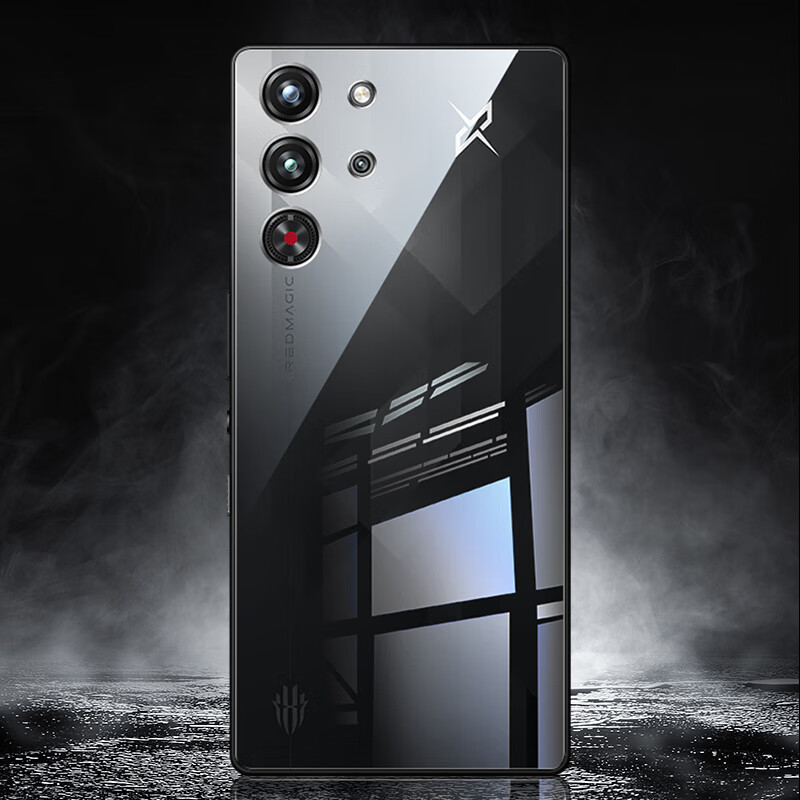 西蒙迪奥适用红魔10spro手机壳红魔10spro+努比亚红魔10pro+保护套10spro防摔外壳10pro电竞散热10spro+壳 【暗夜骑士】原色裸感玻璃壳 红魔10S Pro
