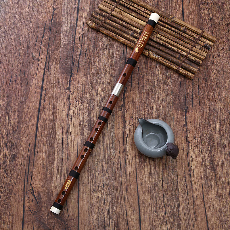 牧童（mutong）專(zhuān)業(yè)演奏笛子樂(lè)器成人精制高級(jí)苦竹笛雙插橫笛學(xué)校教學(xué)老師專(zhuān)用CD C調(diào)