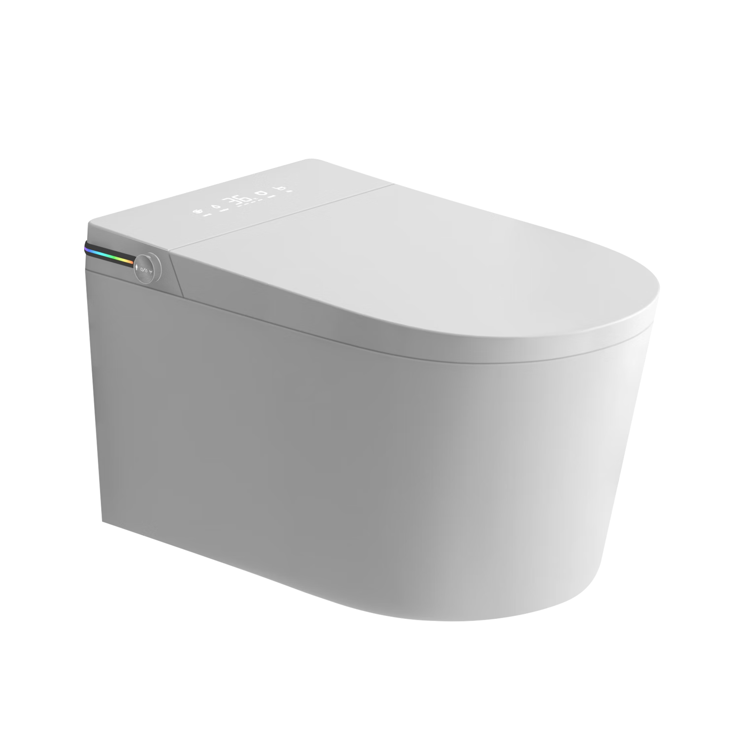 科勒（KOHLER）官方新款壁掛式智能馬桶家用小戶(hù)型一體全自動(dòng)翻蓋懸掛墻排坐便器 ST830-頂配版-黑色 免費安裝入戶(hù) 180mm? 含支架馬桶