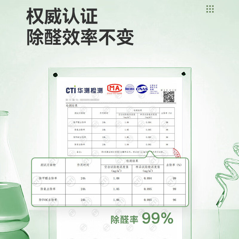 绿之源去除甲醛果冻凝胶除醛魔盒 新房车除醛 【除醛率99%】变色凝胶12罐
