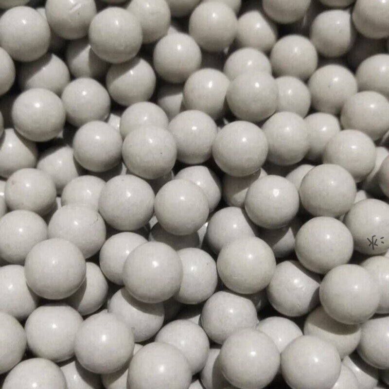 糜岚（MieLanat）弹弓白色强磁力加重泥丸 8mm泥球珠9加重10超重11mm弹 白色磁力加重泥丸4.9公斤10毫米