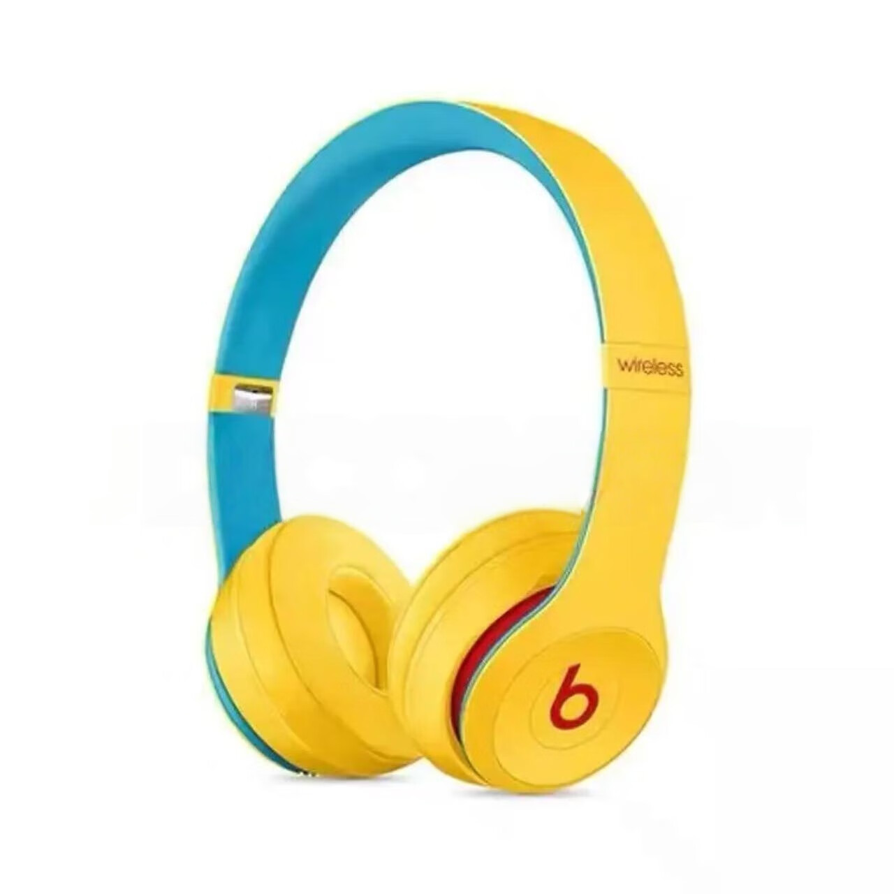 海外版Beats Solo3 Wireless头戴式耳机无线蓝牙魔音降噪运动耳麦 学院黄 Beats Solo3【海外版】