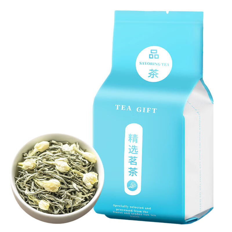 翠春园茉莉花茶冷泡茶浓香型花草茶高山甘露茶横县绿茶散装袋装 品茶-茉莉花茶50g*1袋