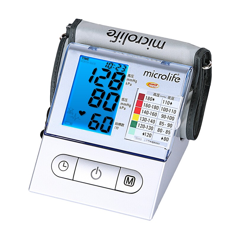 迈克大夫（microlife）电子血压计 家用臂式全自动血压测量仪3MD1-3 BPA100升级款3MD1-3
