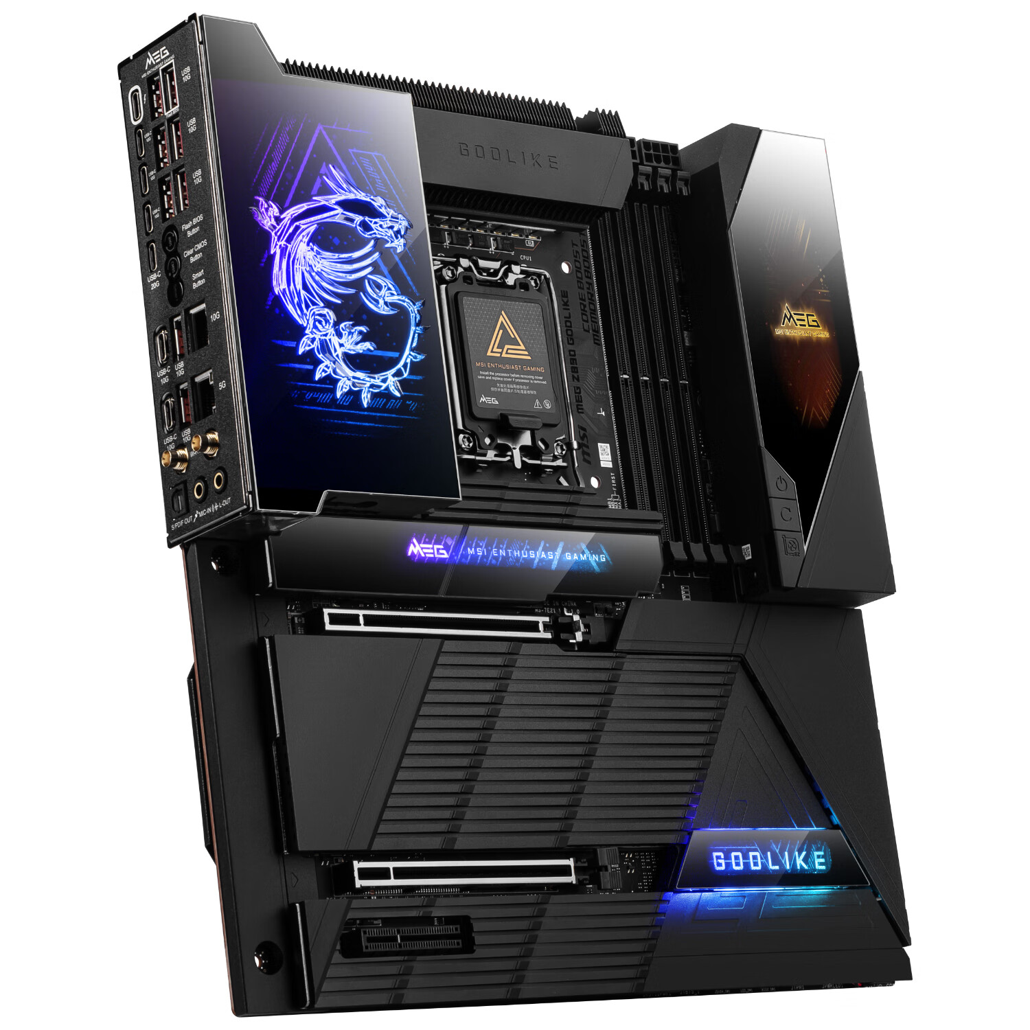 微星 MEG Z890 GODLIKE 旗舰超神 图 6