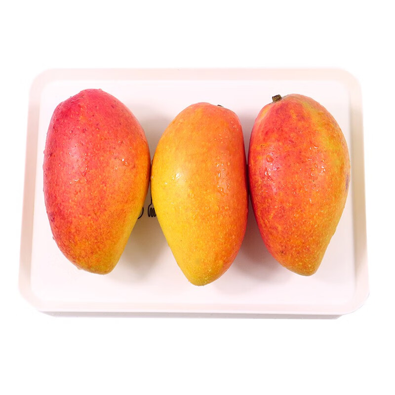 乌岽山 贵妃芒果 生芒果 带箱5斤净重4.5斤大果(约150g)