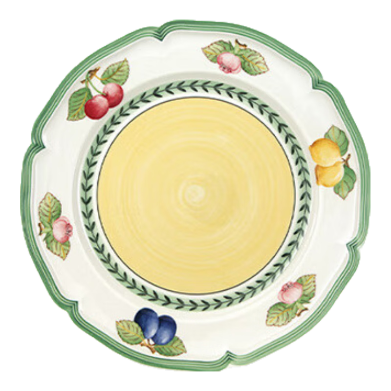 唯寶（Villeroy Boch）餐具德國(guó)唯寶進(jìn)口法式花園經(jīng)典歐式碗碟盤(pán)瓷器餐具平盤(pán)26cm-B