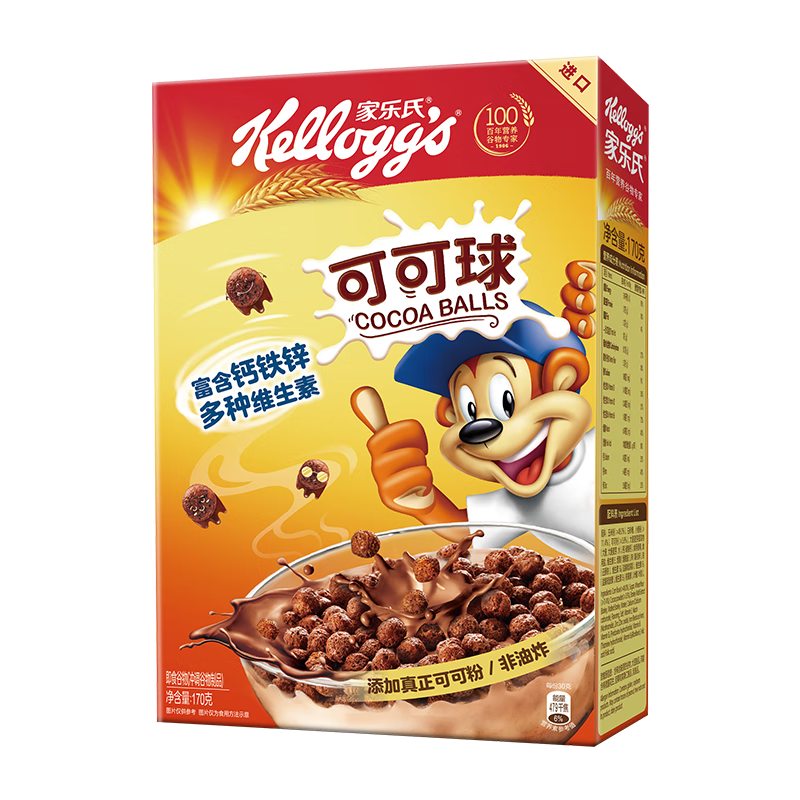 ϣKelloggڿɿ򸻺пƬͯѧӪʹ170g